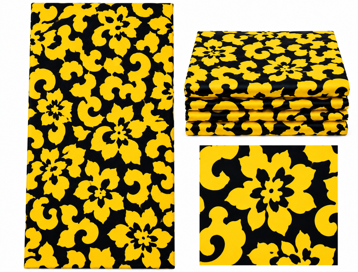 6 Yards Premium Ankara Fabric – 100% Cotton