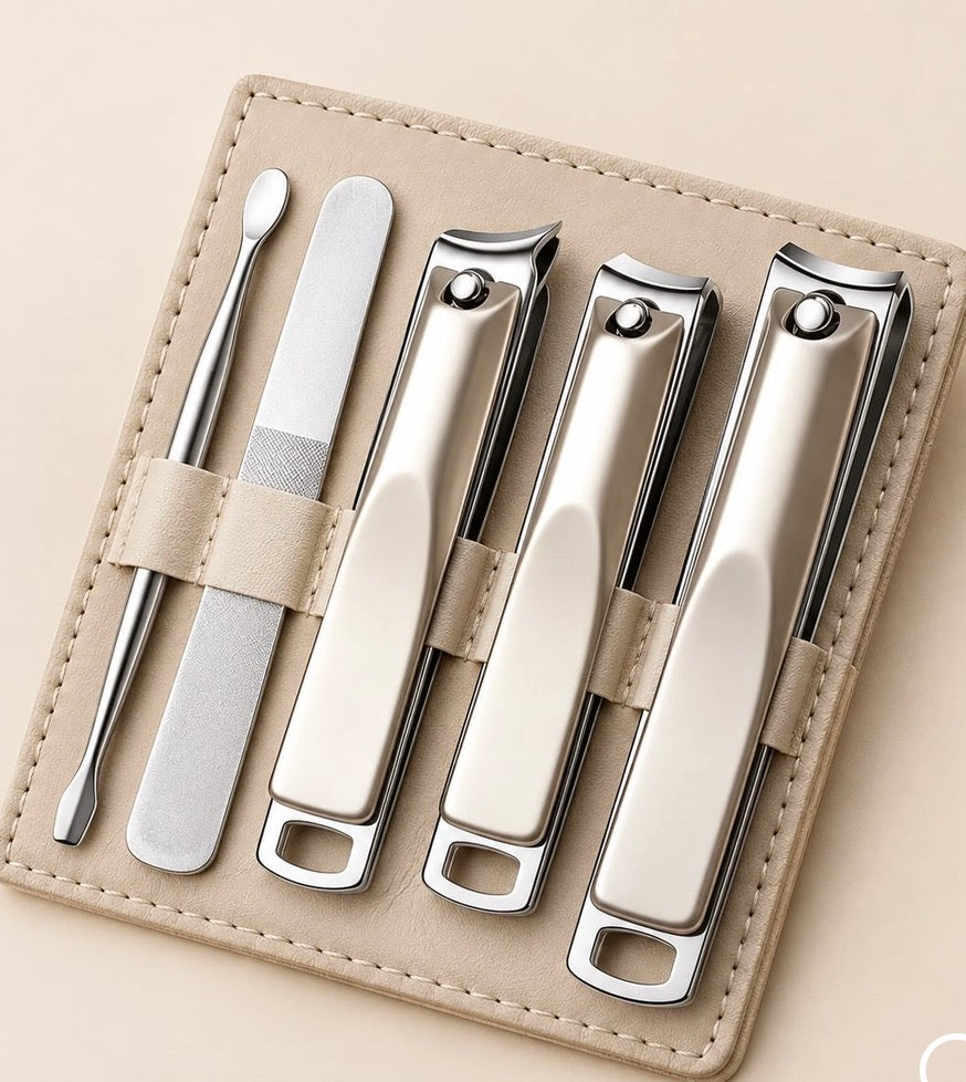 Luxury Manicure Set – Professional Nail Care Kit with Elegant Travel Case
