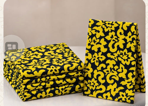 6 Yards Premium Ankara Fabric – 100% Cotton