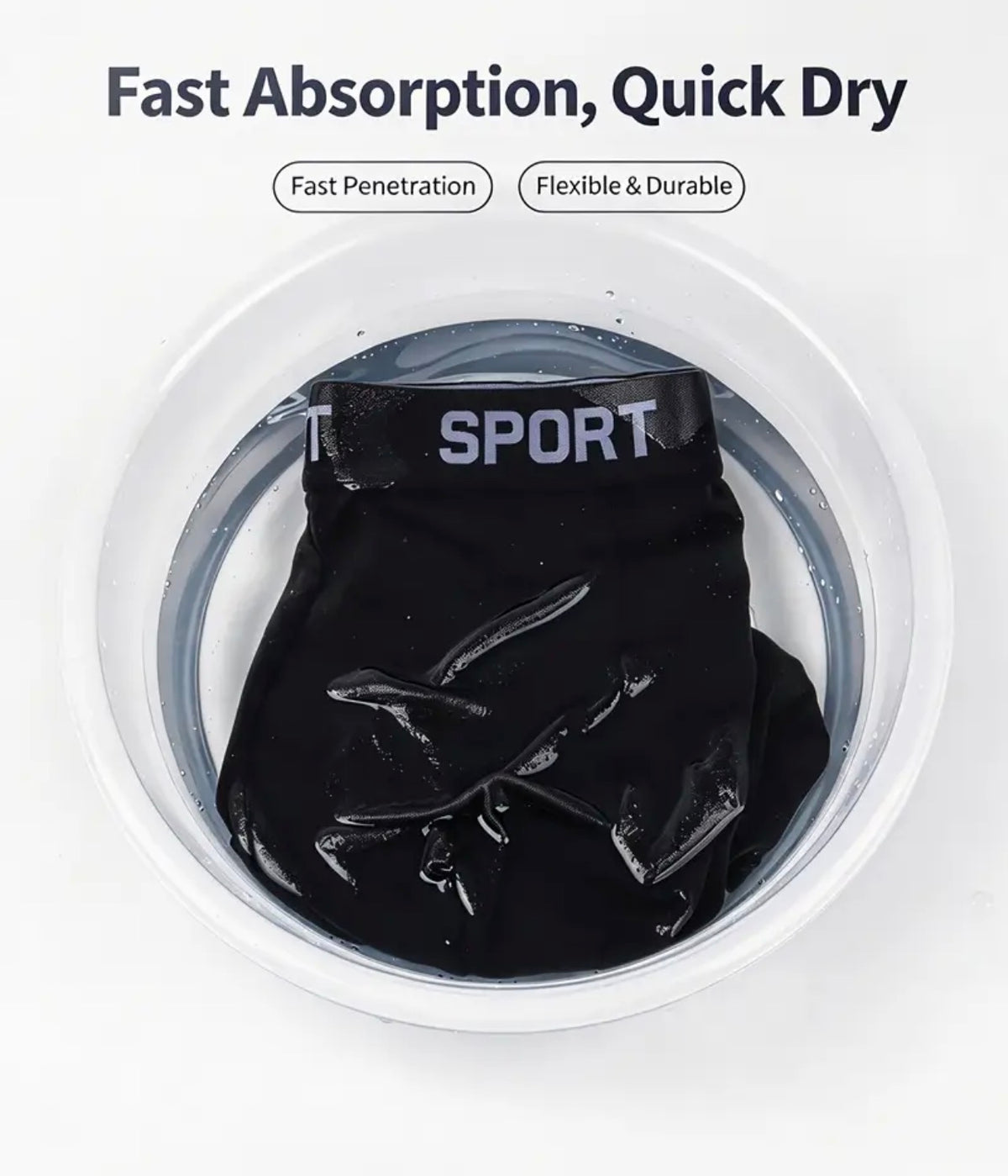 Men’s 8-Pack Stretch Boxer Briefs – Breathable Sport Underwear