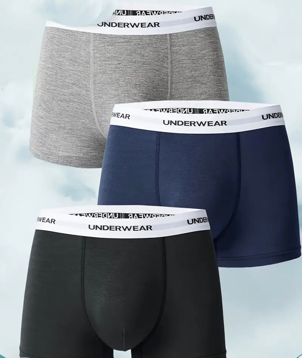 Men’s 8-Pack Stretch Boxer Briefs – Breathable Sport Underwear